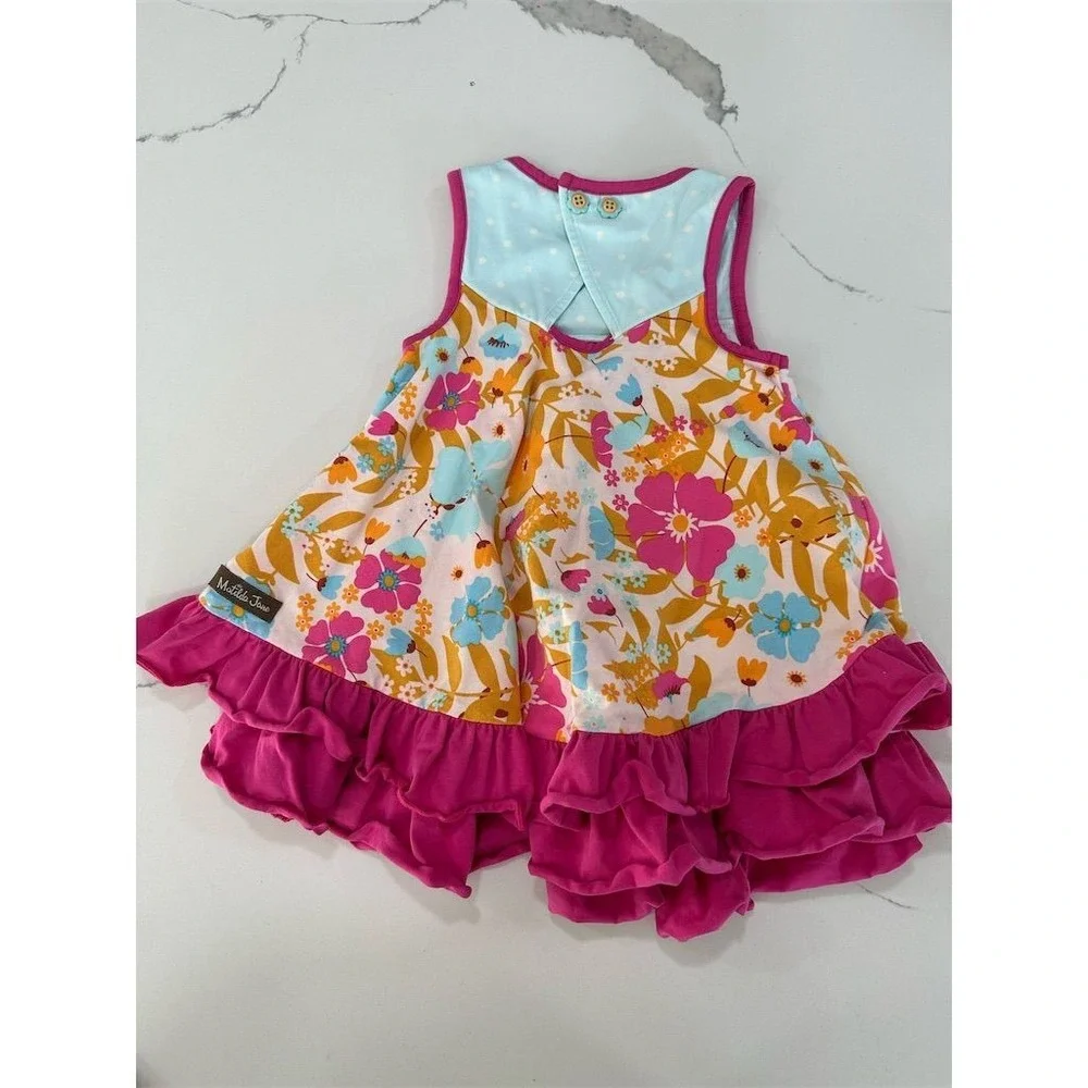 Matilda Jane Girls 2 2T Fun in the‎ sun brilliant daydream tank dress  SI57
